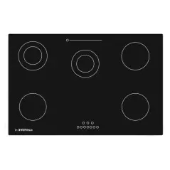 Plaque de cuisson encastrable induction TECHNOLUX TEC5EE 5FEUX 60X60