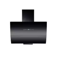 Hotte aspirante de cuisine TECHNOLUX TEC60 SENSOR 60X60 verre noir