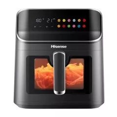 Air Fryer HISENSE H06AFBS2S3 fenêtre visible 6.7 litres noir
