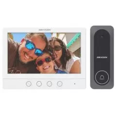 Kit d'interphone vidéo HD à 4 fils Hikvision DS-KIS212