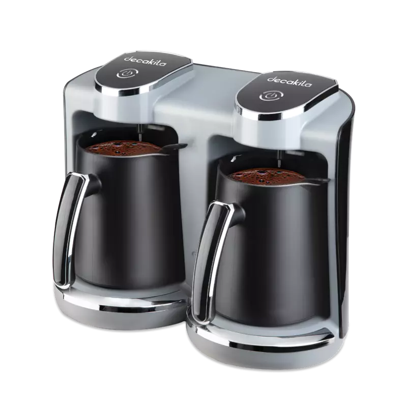 Machine à Café Turque DECAKILA KECF031B 500 ml, Double Compartiment