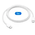 Câble USB-C tressé APPLE 60W charge rapide USB Type C vers USB-C pour ordinateur MacBook iPhone
