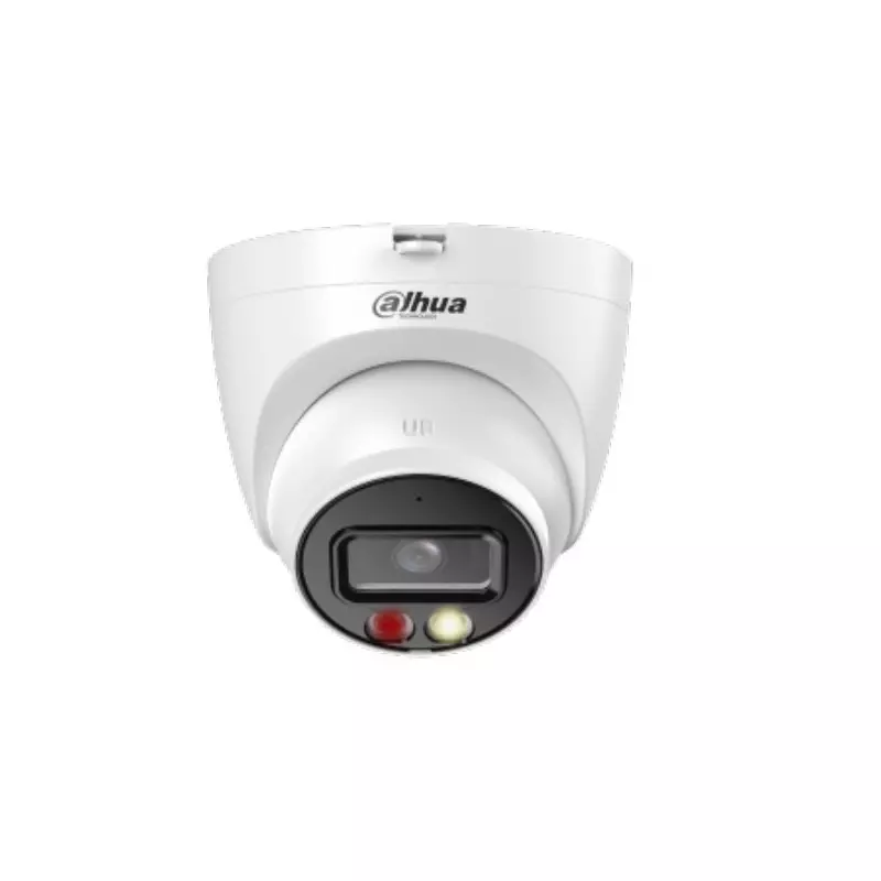 Oeil Caméra IP dôme fixe intérieure DAHUA DH-IPC-HDW2849T-S-IL 8MP dual light full couleur avec microphone intégré