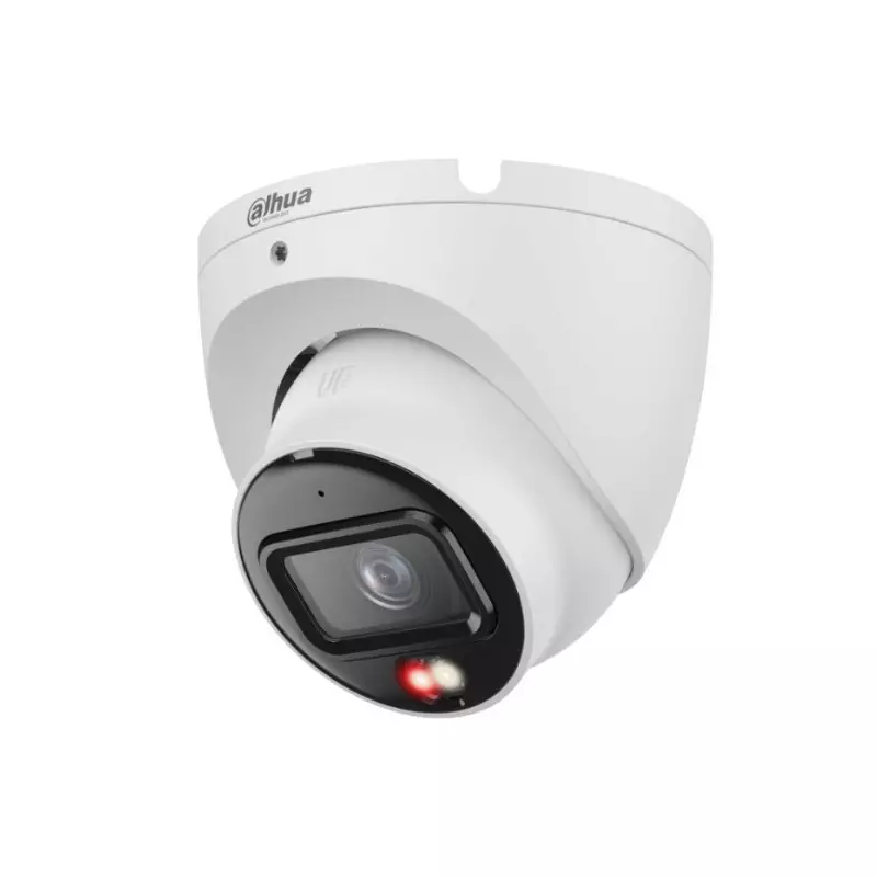 Oeil Caméra IP dôme fixe Intérieure DAHUA DH-IPC-HDW1639T-A-IL-S6 6MP dual light full couleur avec microphone intégré