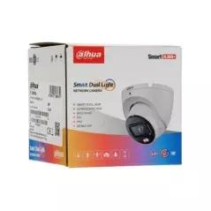 Oeil Caméra IP dôme fixe Intérieure DAHUA DH-IPC-HDW1639T-A-IL-S6 6MP dual light full couleur avec microphone intégré