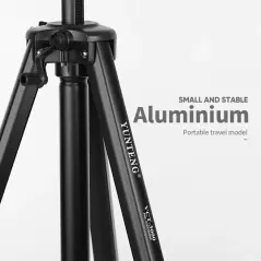 Trépied professionnel YUNTENG VCT-3000 3 mètres Tête panoramique Support robuste pour caméra vidéo numérique