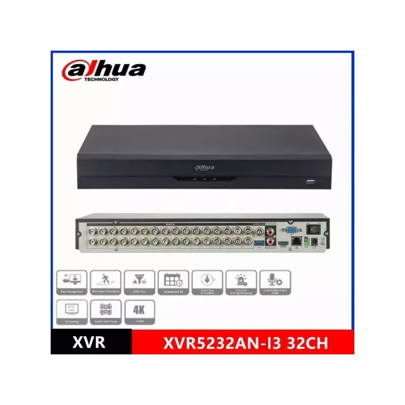 Enregistreur DVR/XVR DVR DAHUA 32CH DH-XVR5232AN-I3 5MP 32 canaux