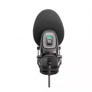 Microphone audio-vidéo BOYA BY-BM3030 a fusil de chasse pour appareils photo reflex Canon Nikon Sony