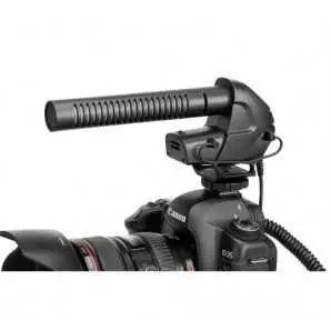 Microphone audio-vidéo BOYA BY-BM3030 a fusil de chasse pour appareils photo reflex Canon Nikon Sony