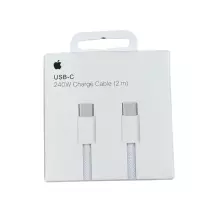 Câble USB-C charge Rapide tissé 2m APPLE 240W 48V 5A USB-C PD 3.1