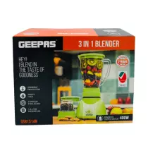 Mixeur 3 en 1 GEEPAS GSB1514 1.6 litres