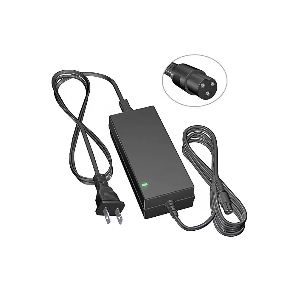 Chargeur hoverboard, de batterie li-ion, 42v 2a, avec certification CE