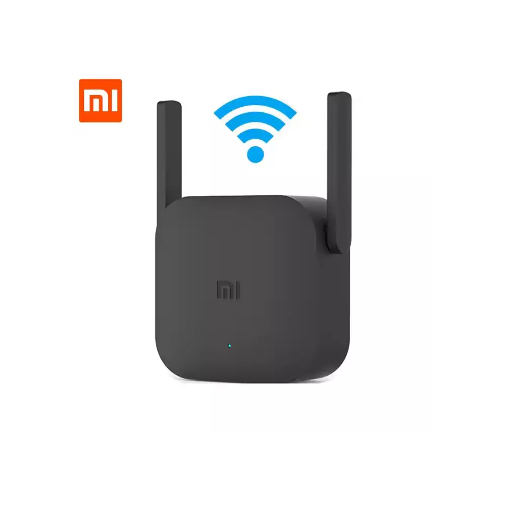 Répéteur Wifi Xiaomi 2.4GHz Pro Original 300Mbps Noir APP Contrôle WiFi