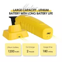 Tondeuse sans fil rechargeable avec station de charge WMARK NG-339