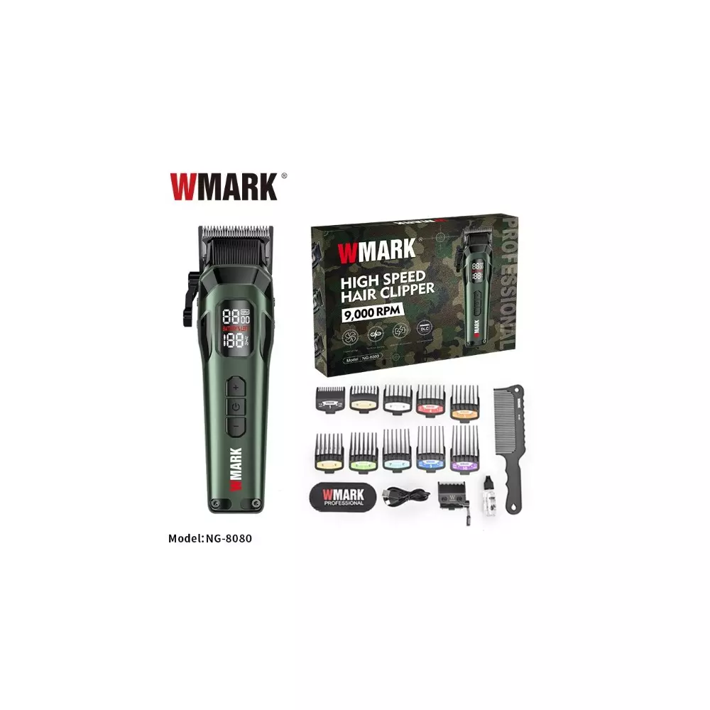 Tondeuse sans fil rechargeable WMARK NG-8080