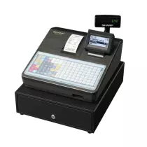 Caisse enregistreuse Sharp XE-A217B Clavier plat avec 70 touches
