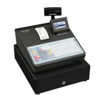 Caisse enregistreuse Sharp XE-A217B Clavier plat avec 70 touches