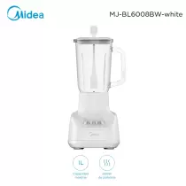 Midea Mixeur Original MJ-BL2503B 1 Litres 600W
