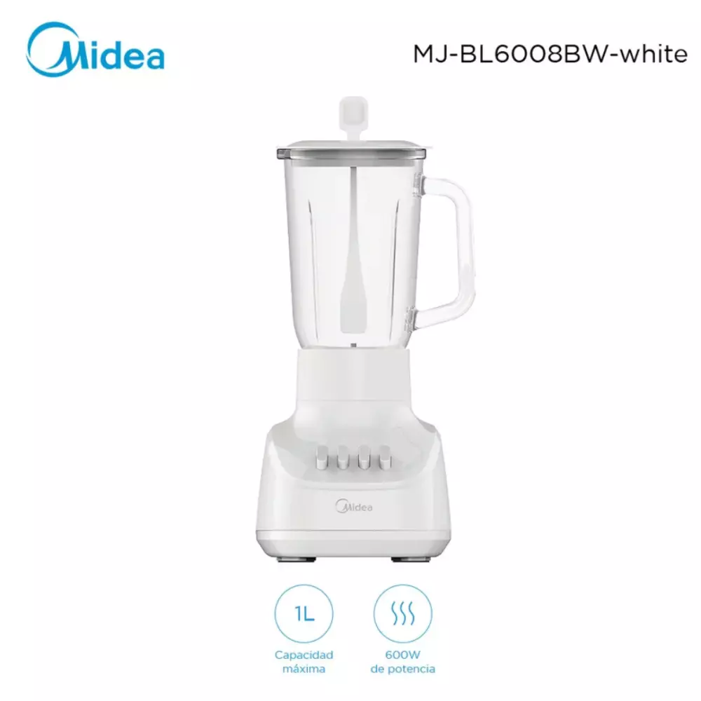 Midea Mixeur Original MJ-BL2503B 1 Litres 600W