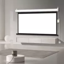 Ecran De Projection Electrique Format 1:1 carré 120x120 Pouces / 3.05m x 3.05m