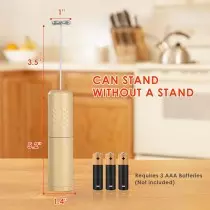 Mousseur à café, lait portatif DECAKILA KMCF017W