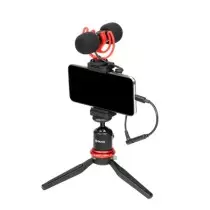 Microphone condensateur à double capsule BOYA BY-MM1 Pro directivité cardioïde Jack 3.5 mm TRS/TRRS