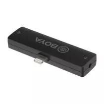 Micro cravate sans fil BOYA BY-XM6-S4 pour 2 personnes avec connecteur Lightning pour appareils iOS