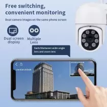 Kit 8 camera HDVISION exterieure nvr 5MP wifi sans fil