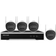 Kit 4 Hikvision NK44W0H(D) Wi-Fi Bullet H.265 5G 4MP