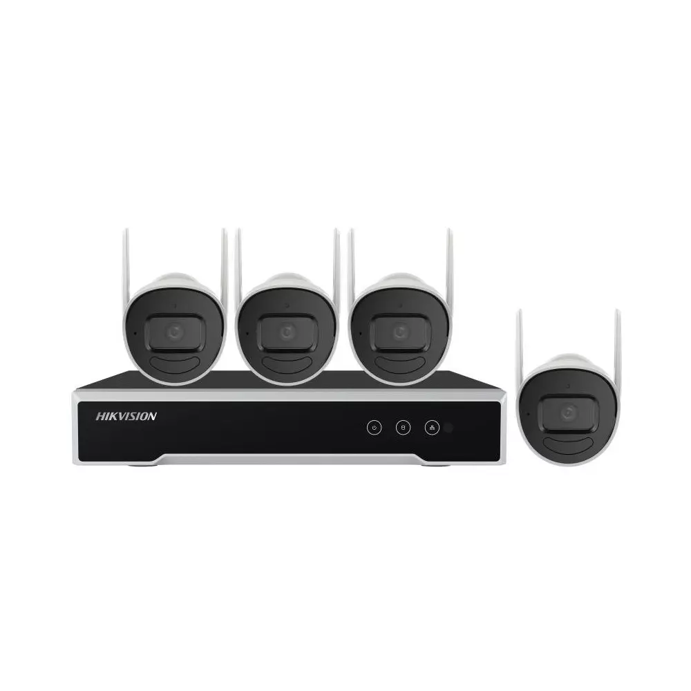 Kit 4 Hikvision NK44W0H(D) Wi-Fi Bullet H.265 5G 4MP