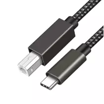 Câble imprimante USB 2.0 mâle à B mâle C