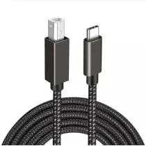 Câble imprimante USB 2.0 mâle à B mâle C