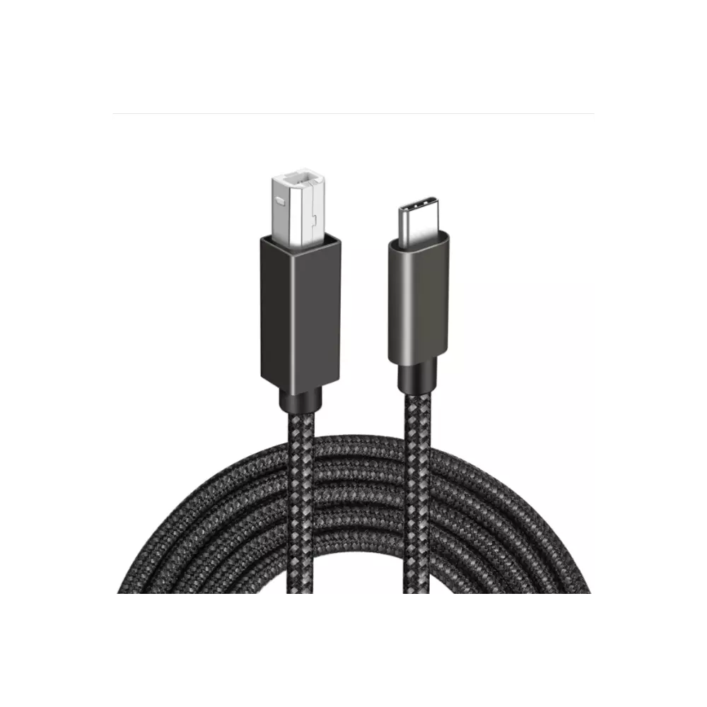 Câble imprimante USB 2.0 mâle à B mâle C