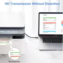Câble imprimante USB 2.0 mâle à B mâle C