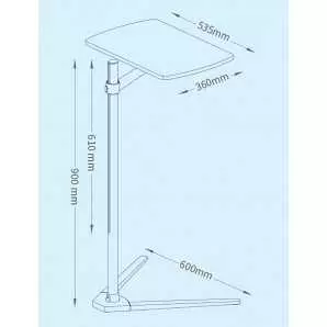 Support ordinateur portable réglable