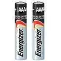 Piles alcalines AAAA Energizer E96 1.5V 2 pièces
