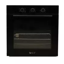 Four encastrable électrique LCS QBBL 60X60 noir