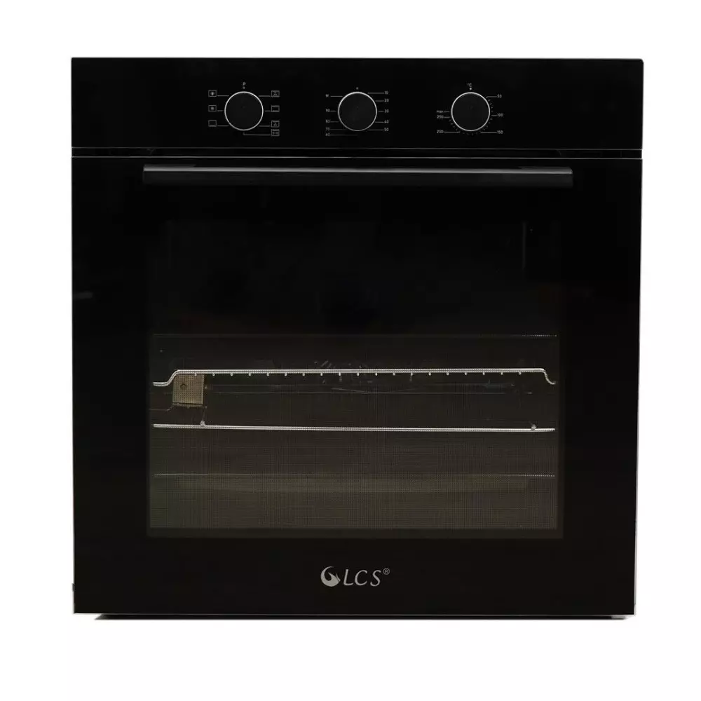 Four encastrable électrique LCS QBBL 60X60 noir