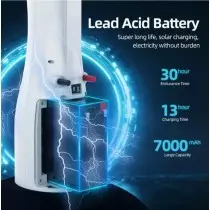 Ventilateur rechargeable RISING RS8090