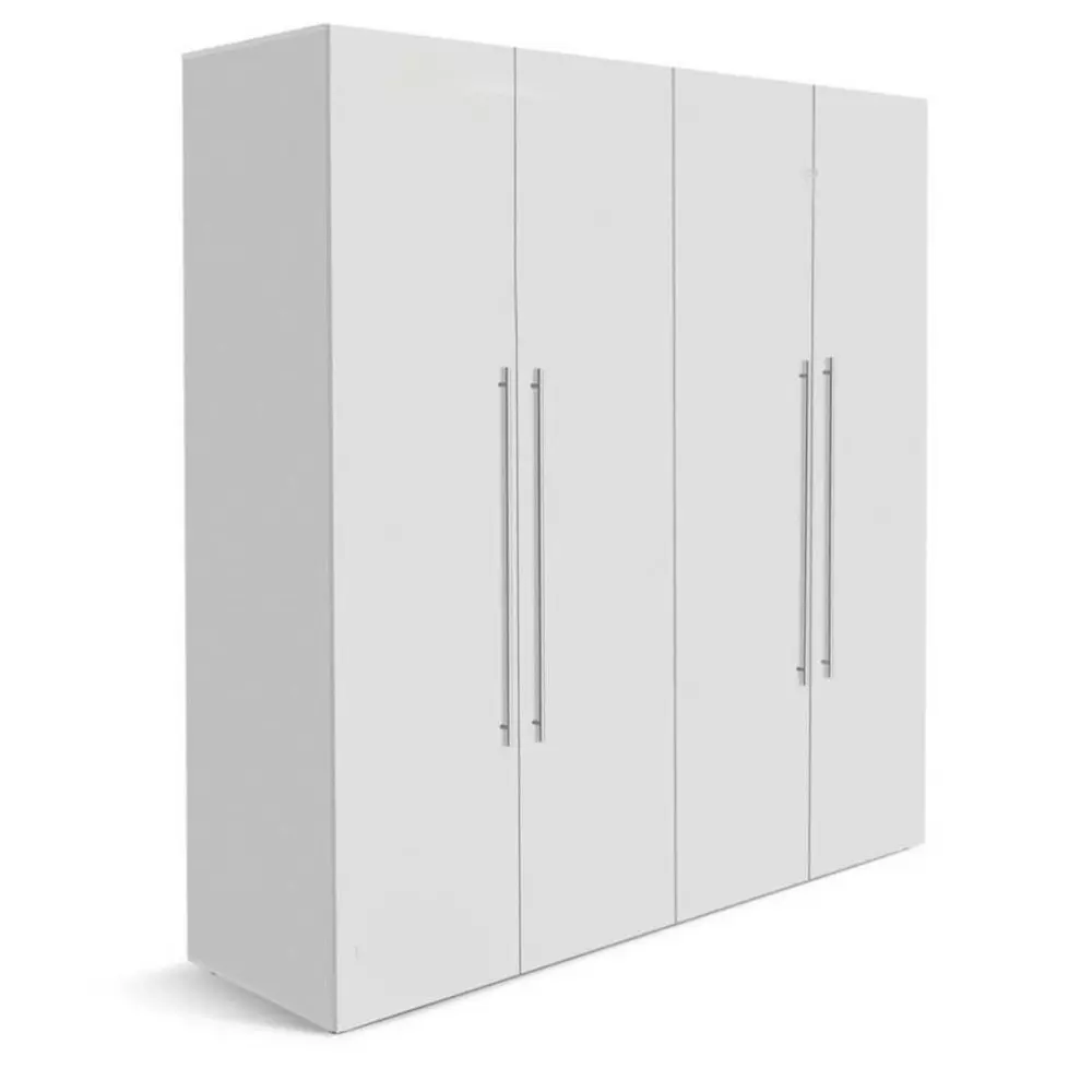 Armoire 4 battants ARB004 170X45X175 cm blanc