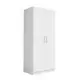 Armoire 2 battants ARB002 dimensions 850X450X750cm blanc