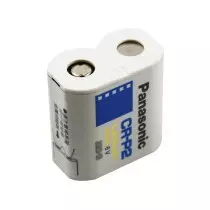 Pile au lithium Panasonic CR-P2 6v pour appareil photo, capteur infrarouge