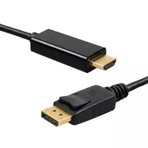 Câble Displayport vers HDMI haute qualité avec résolution Jusqu'à 1080P 4K