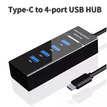 Hub Type-C USB 3.0 4 ports Haute vitesse