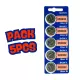 Pack 5 Piles au lithium sony Cr2032 3v