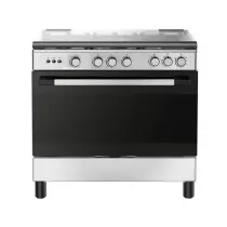 Cuisinière MIDEA 5G030 5 feux 90x60cm en inox