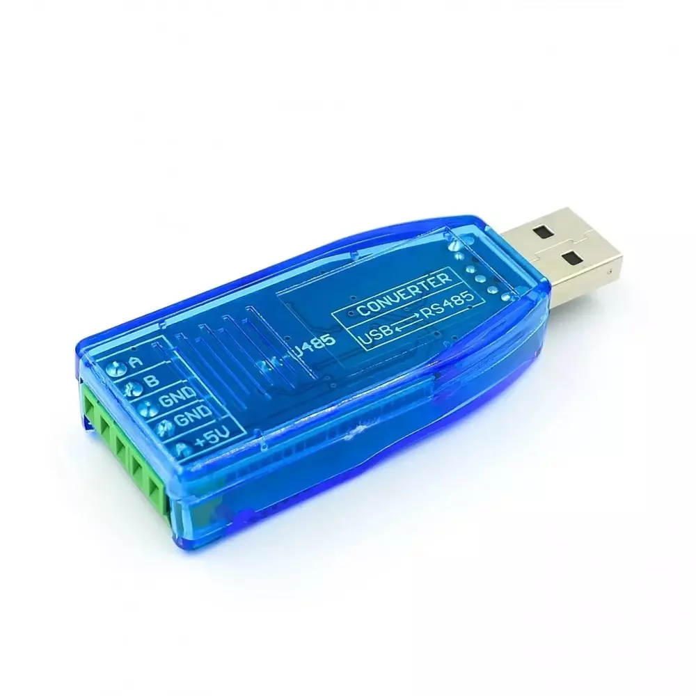 Convertisseur USB-RS485 avec fonction de protection transitoire TVS avec indicateur de signal