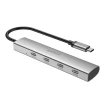 Hub Usb Type C, 4 pots, Station d'accueil pour ordinateur portable, Mac et PC