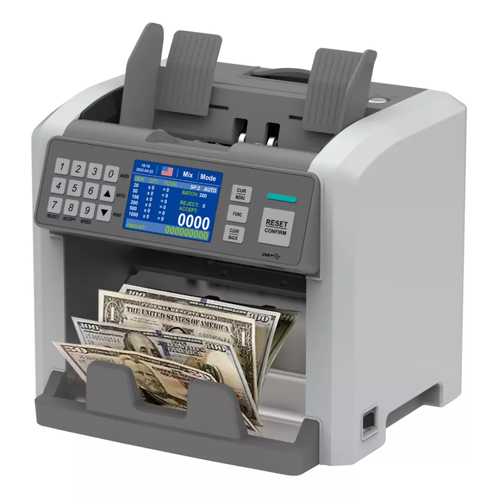 Détecteur de Faux Billets et Compteuse Rapide | Modèle HL-S100 Sécurisé