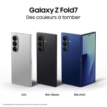 Samsung Galaxy Z Fold 7 Gris (12 Go / 256 Go)